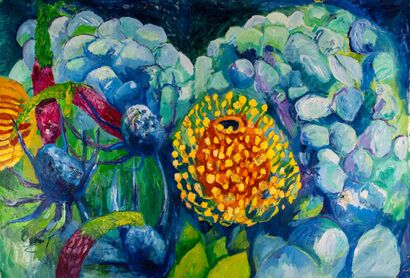 Faded Elegy - a Paint Artowrk by Darren  Singer